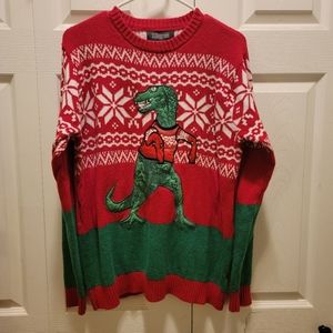 33 Degrees‎ Pull-On Dinosaur Sweater Size M